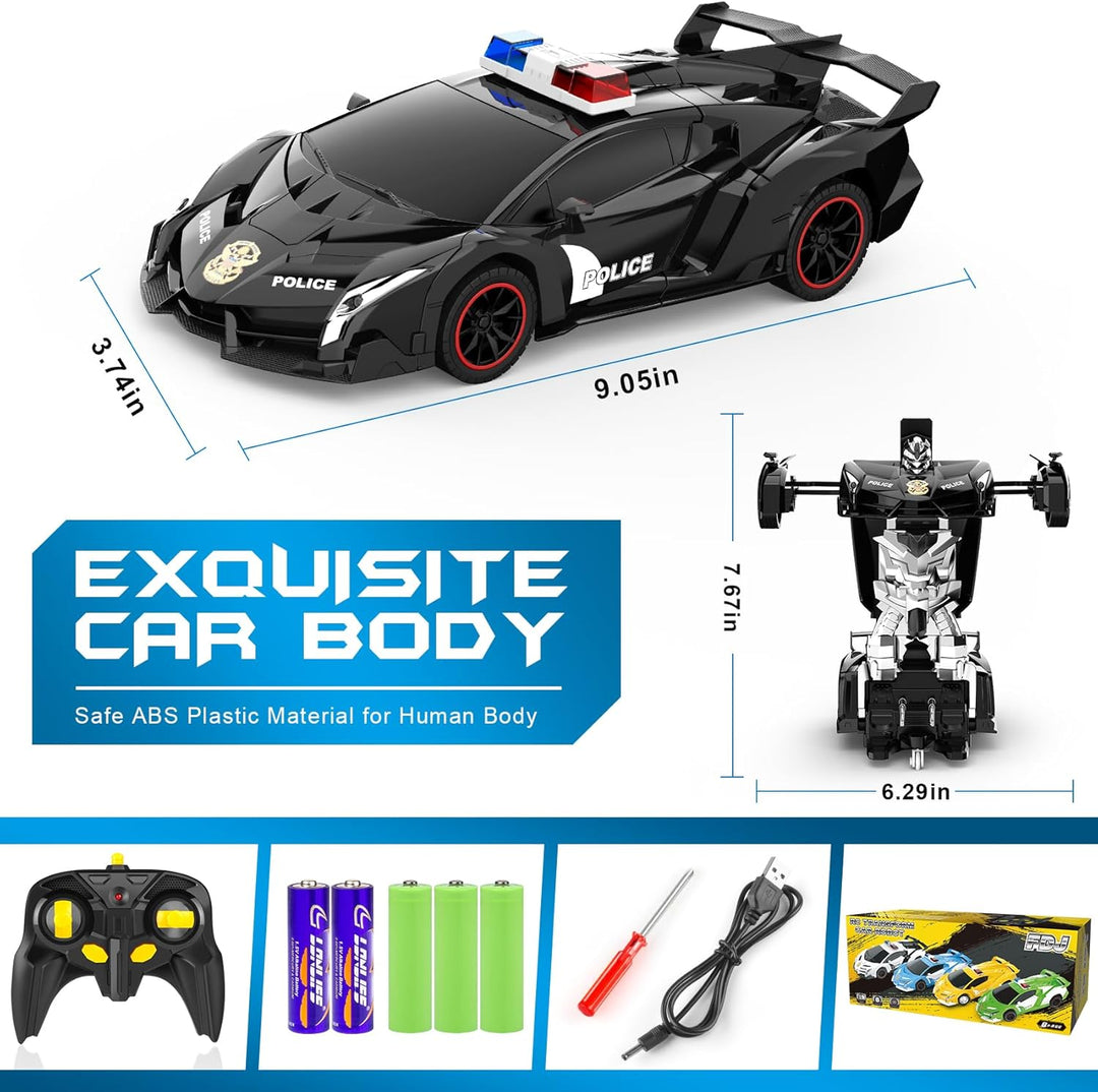 FDJ - Auto a control remoto que se transforma en robot, transformac...
