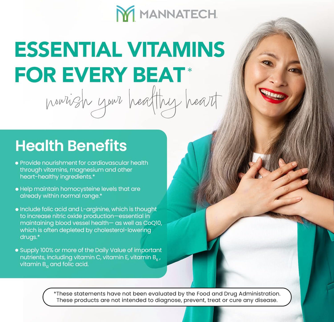 Mannatech CardioBALANCE®, formulado con ácido fólico, L-arginina y...