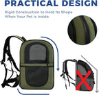 Apollo Walker - Mochila portadora para gatos, marco de soporte