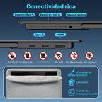 Upperizon Monitor portátil de 14 pulgadas 4K 3840X2400 100000:1 100% DCI-P3 OLED HDMI USB-C Monitor de viaje para laptop, MacBook, PC, Surface PS5 Xbox, pantalla externa con soporte y altavoces, compatible con VESA