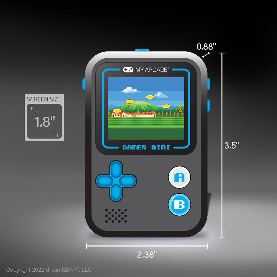 My Arcade Gamer Mini Classic-Blue: sistema de juegos portátil en mi...