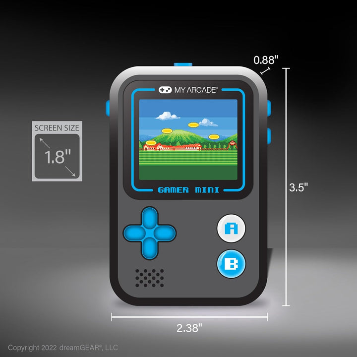 My Arcade Gamer Mini Classic-Blue: sistema de juegos portátil en mi...