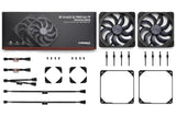 Noctua NF-A14x25 G2 PWM Sx2-PP chromax.Black, Juego de Ventiladores...