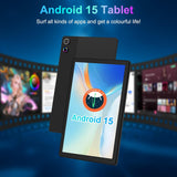 Gleeso Tableta, tableta Android 15, tableta de 10 pulgadas con 20 G...