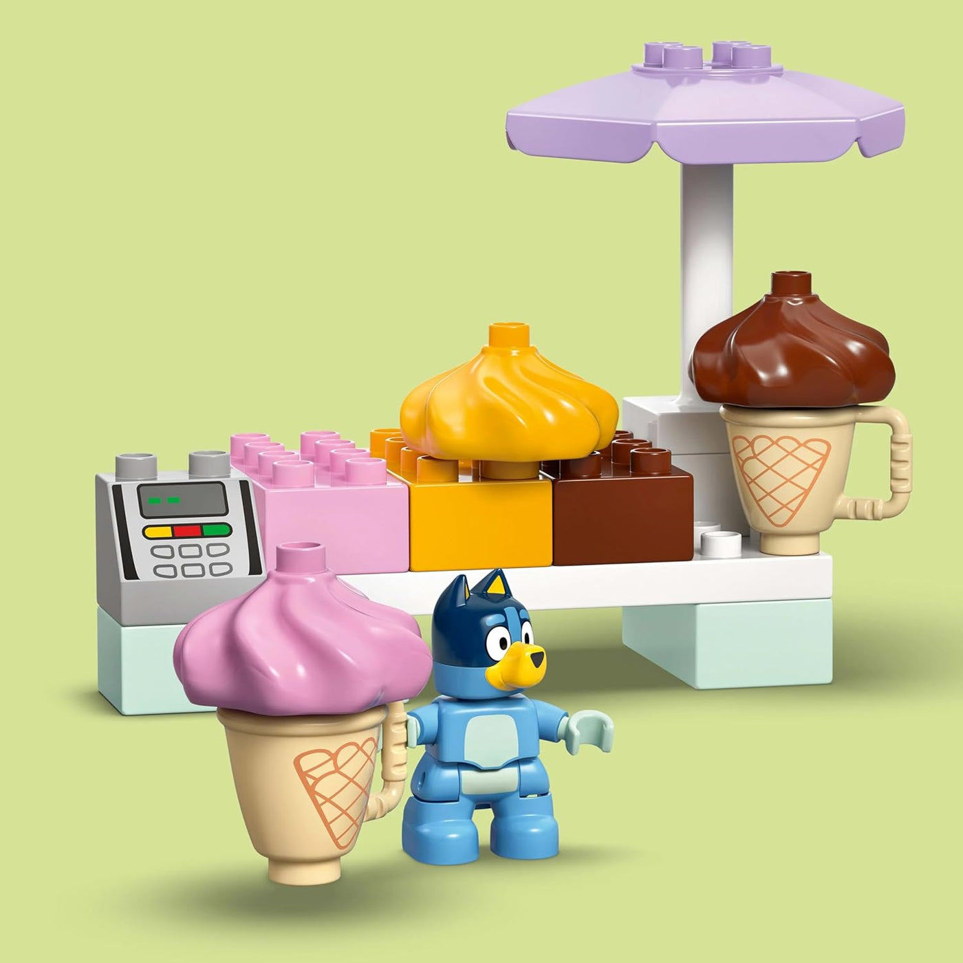 LEGO Bluey Bluey and Ice Cream Adventure Toy, juguete educativo, re...