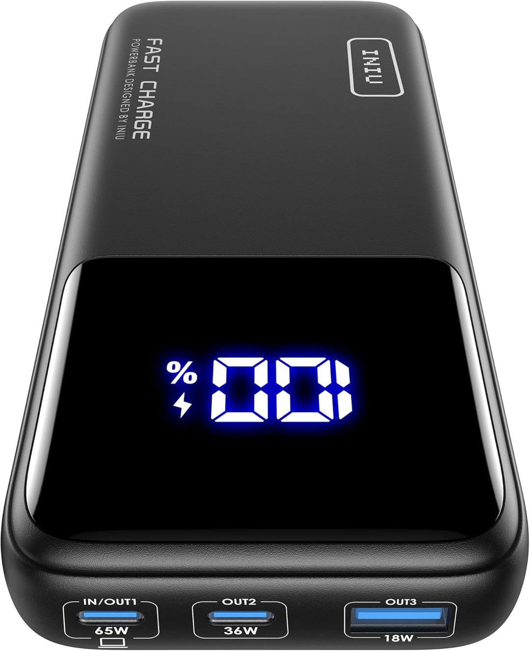 INIU Cargador Portátil, 20000mAh 65W Batería Externa Compacta USB C...