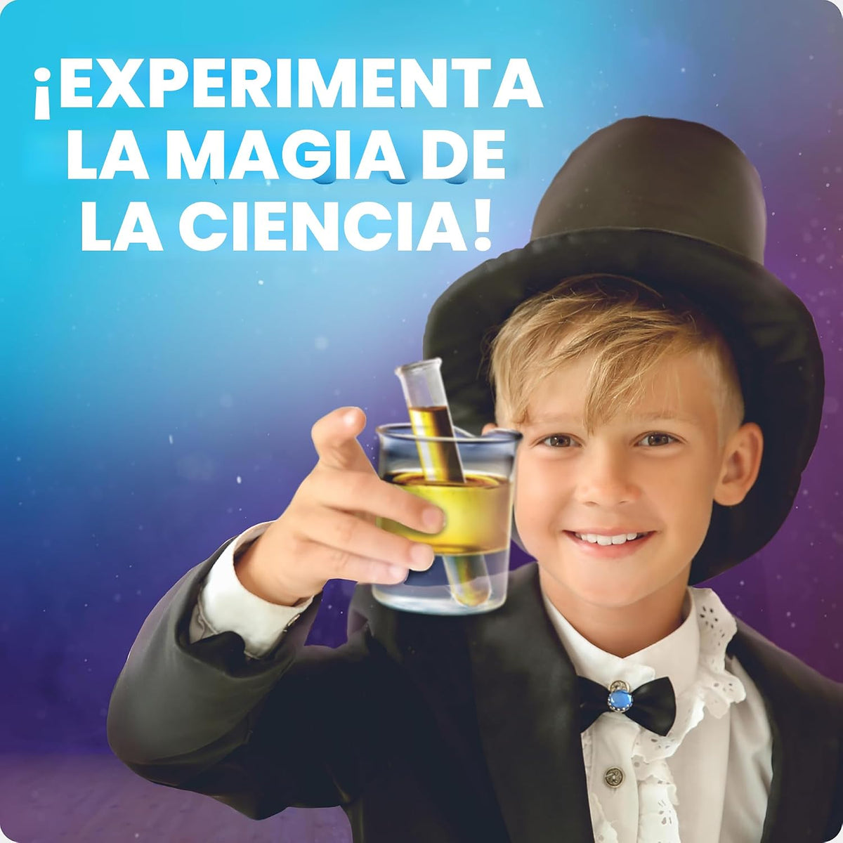 National Geographic - Kit de ciencia mágica para niños con más de 100 experimentos únicos y trucos de magia, juego de química y proyecto STEM, un gran regalo
