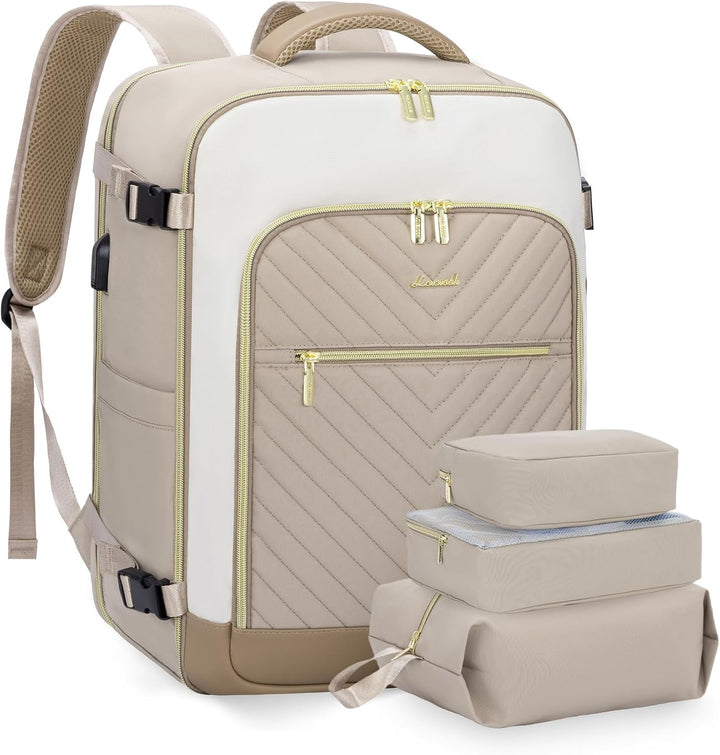 LOVEVOOK Mochila de viaje grande, equipaje de mano para aviones, Mo...
