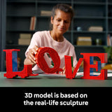 LEGO Art Love Juego de construcción coleccionable Kit de
