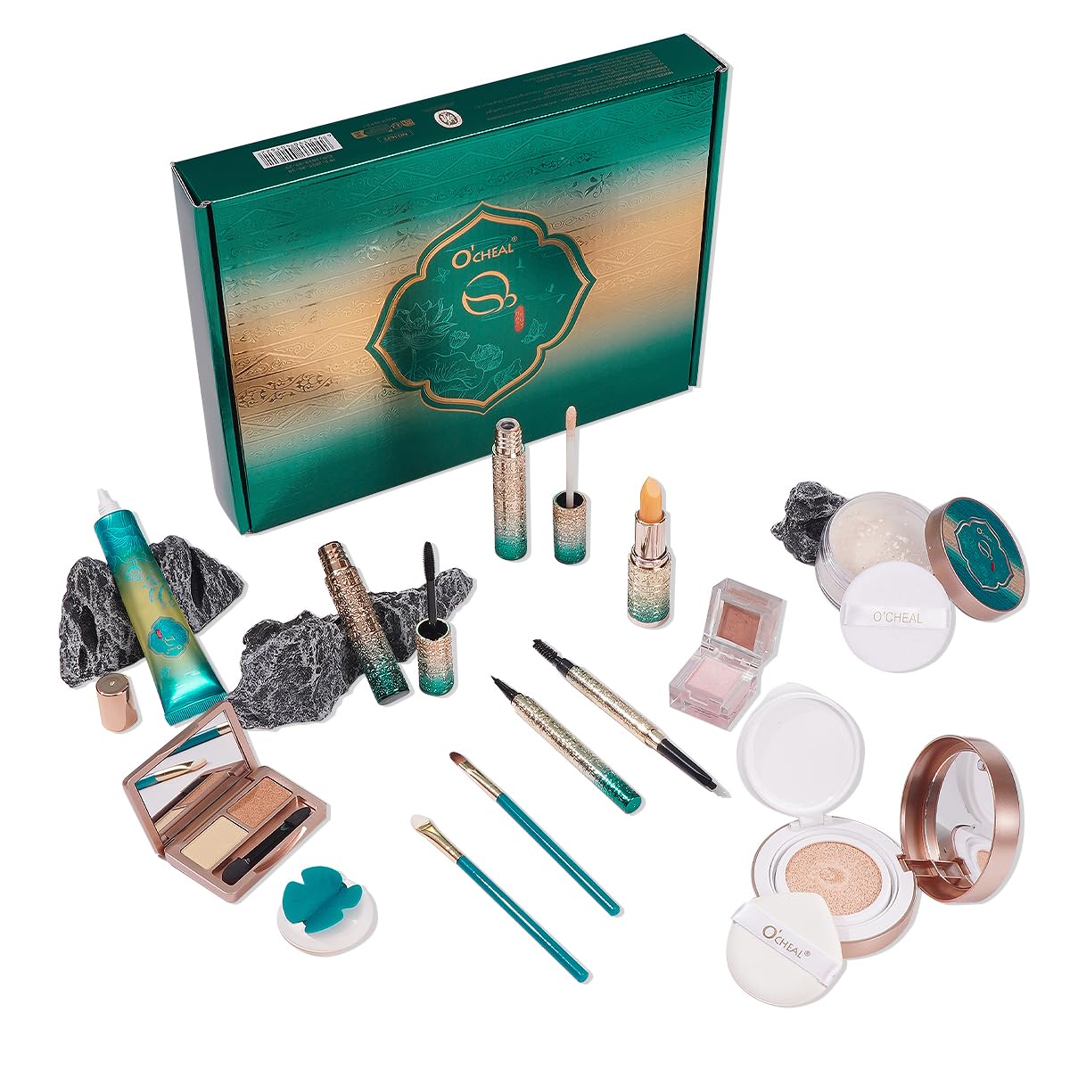 O'CHEAL Juego de regalo de maquillaje para mujer, kit completo...