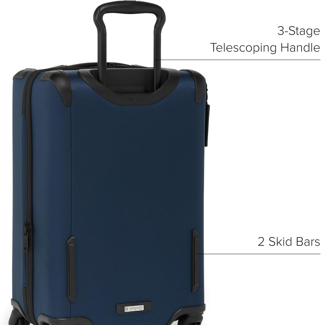 TUMI Aerotour - Maleta de mano expandible de 4 ruedas, 21.75 pulgadas, azul