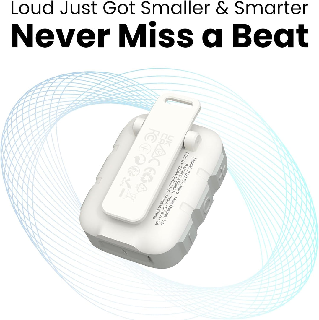 INSMY Altavoces Bluetooth portátiles, impermeabilidad IP67, altavoz...