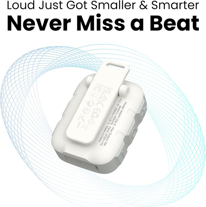 INSMY Altavoces Bluetooth portátiles, impermeabilidad IP67, altavoz...