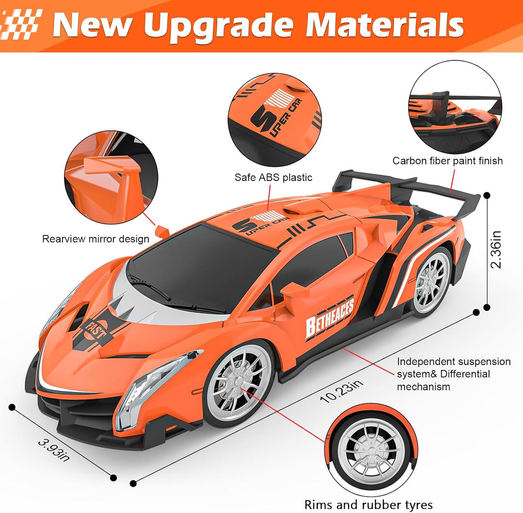 Growsland Coche a control remoto, autos a control remoto, regalos d...