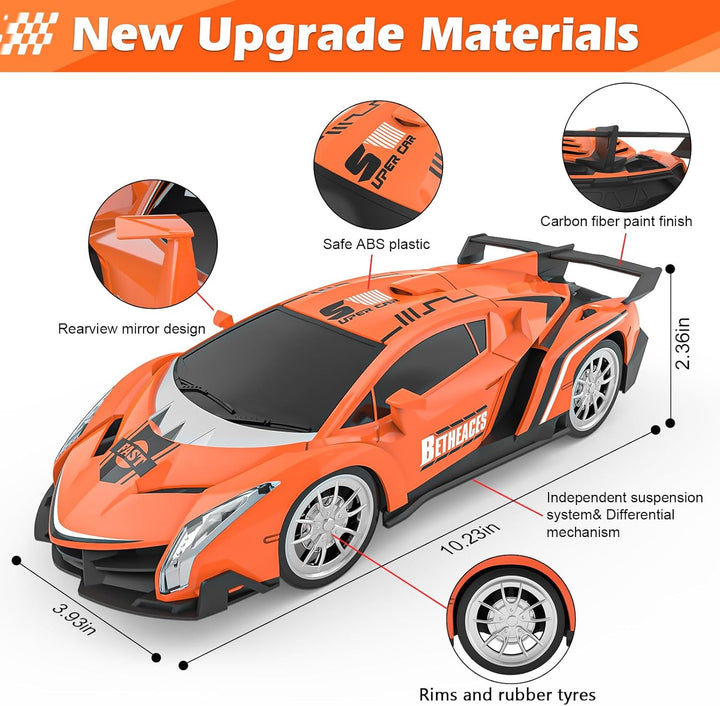 Growsland Coche a control remoto, autos a control remoto, regalos d...