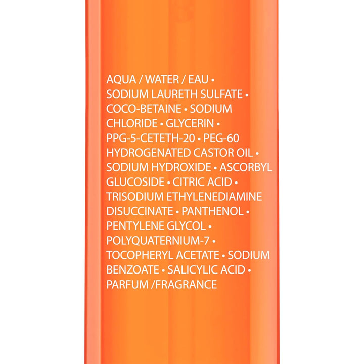 La Roche-Posay Jabón facial iluminador con vitamina C, limpiador fa...