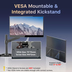 kksmart Monitor portátil de 15.6 pulgadas 1080P FHD 89% sRGB 60Hz,...