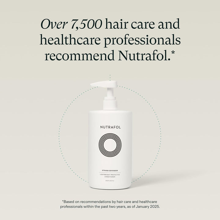 Acondicionador Nutrafol, formulado por médicos para cabello delgado...
