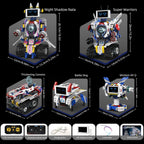 Robot 5 en 1 para niños de 8 a 12 años control remoto y