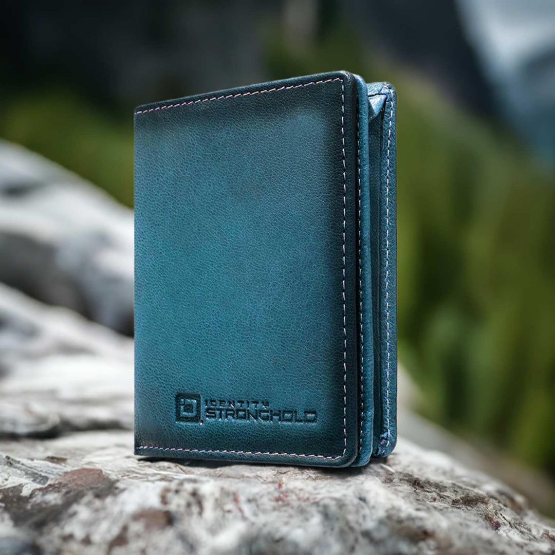 Cartera ID Stronghold - Billetera plegable con bloqueo RFID para ho...