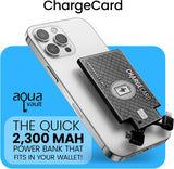 AquaVault ChargeCard - Banco de energía de emergencia ultra delgado...