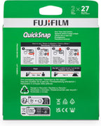 Fujifilm QuickSnap Flash 400 - Cámara de uso único, paquete de 2