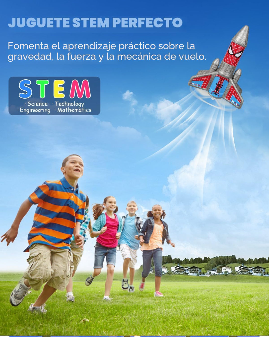 Fullware Lanzacohetes para niños \u2013 Diseño mejorado de 2ª gener...
