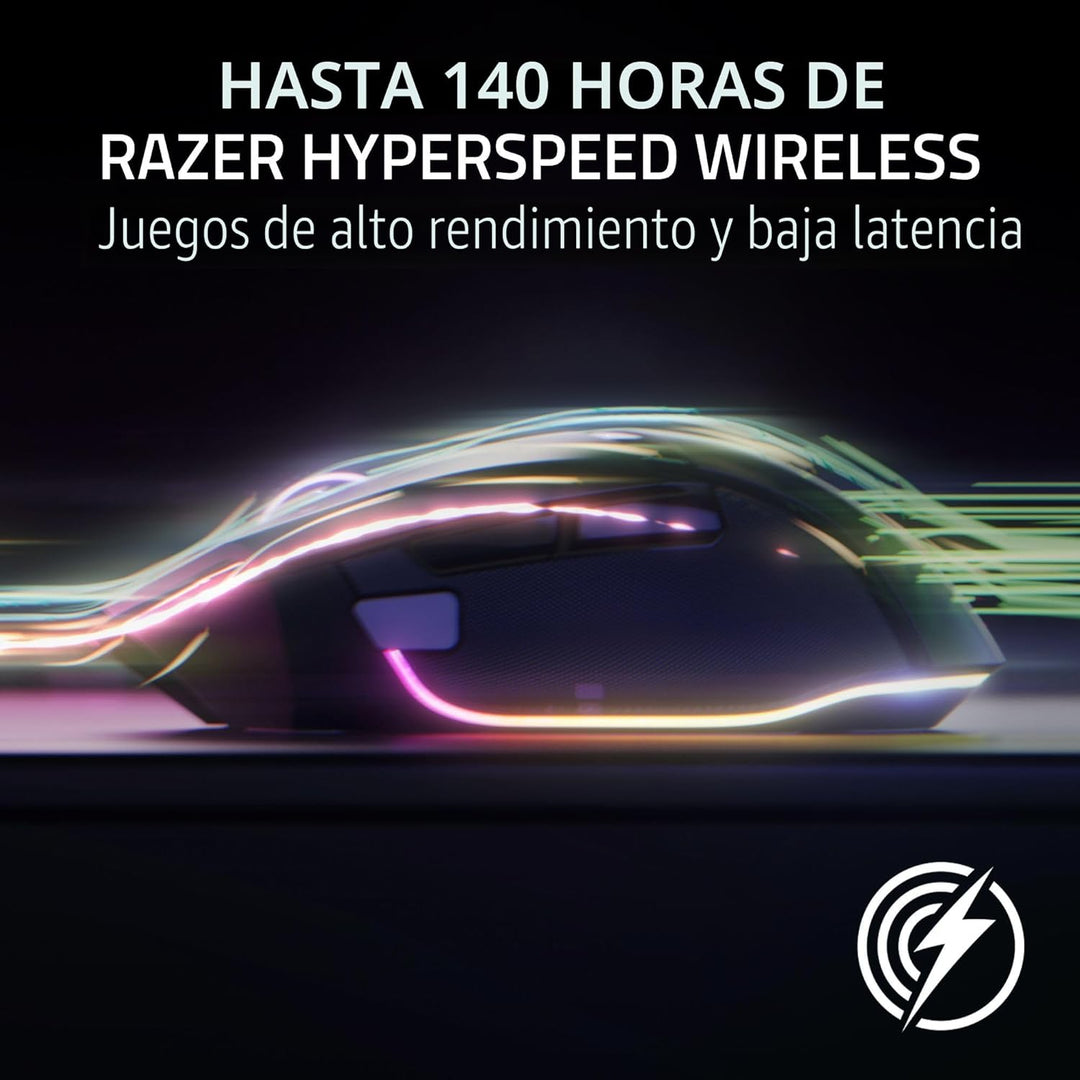 Razer Basilisk V3 Pro 35K ratón inalámbrico para gaming: rueda incl...