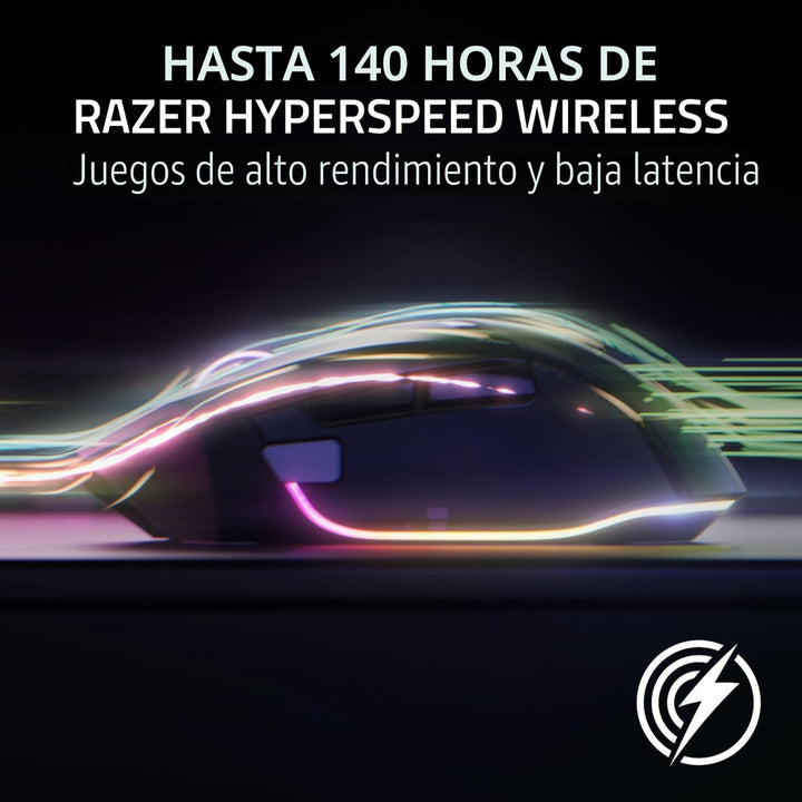 Razer Basilisk V3 Pro 35K ratón inalámbrico para gaming: rueda incl...
