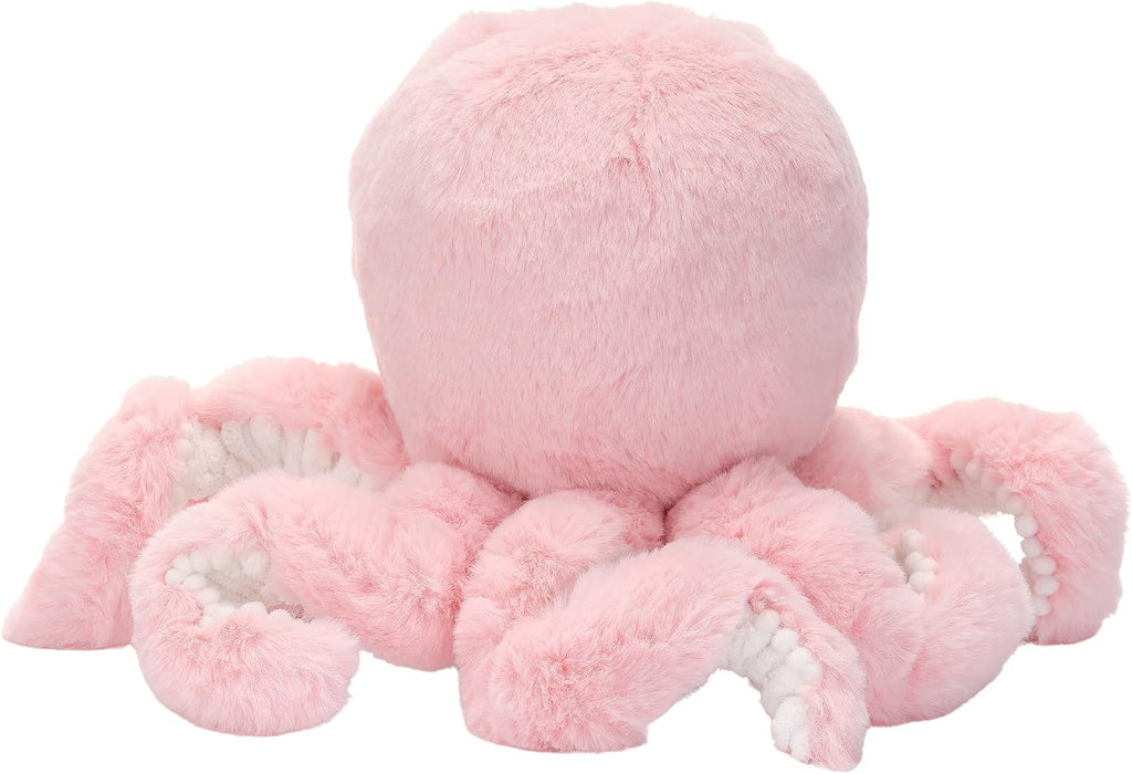 Lambs & Ivy - Peluche rosa de pulpo de la colección Sea Dreams, juguete de animal de peluche - Burbujas