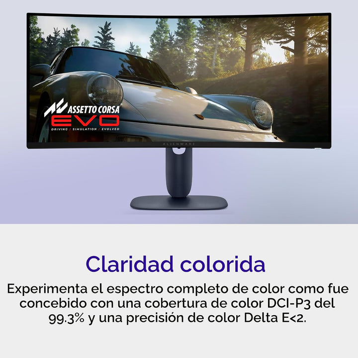 Alienware 34 240Hz QD-OLED monitor curvo para videojuegos - AW3425D...
