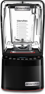 Blendtec Stealth 885 - Licuadora comercial, tarro WildSide+, carcasa de sonido Blendtec Stealth, potencia de grado comercial más fuerte, autolimpieza, 42 ciclos preprogramados, color negro