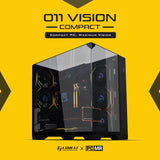 Lian Li O11 Vision Compact - Caja para computadora de torre media A...