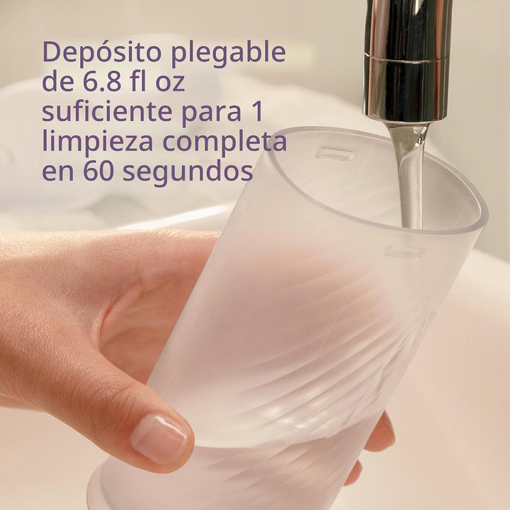 Philips Sonicare Compact Flosser 1000, morado, Cepillo de dientes e...