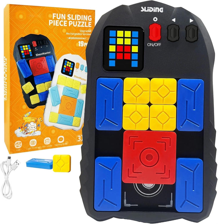 BEBESIRI Super Slide - Juego de rompecabezas electrónico recargable...