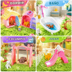 Pet Sensory Bin, Dog & Cat Sand Box Play Sand Kit, Sensory Toys