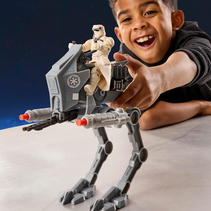 Star Wars ActionVerse AT-RT &amp; Imperial Remnant AT-RT - Conducto...
