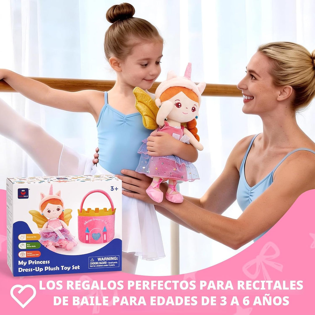 hahaland Juego de muñecas de disfraces \u2013 Juguetes de princesa...