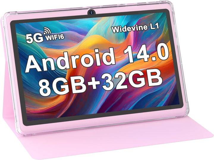 ZZB Tablet Android 14 de 7 pulgadas, 8 GB de RAM (4 GB expandibles)...