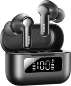TOZO Auriculares inalámbricos híbridos con cancelación activa de ru...