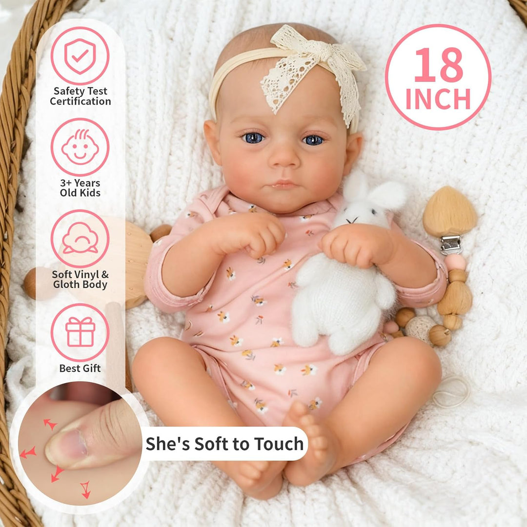 SCOM Muñecas Realistas de Bebé Reborn - Muñecas de Bebé Recién Naci...