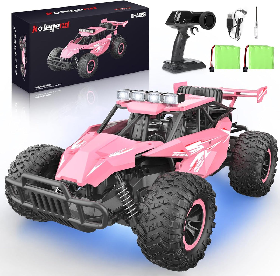 kolegend Auto a control remoto para niñas 50+min Monster Trucks 12....