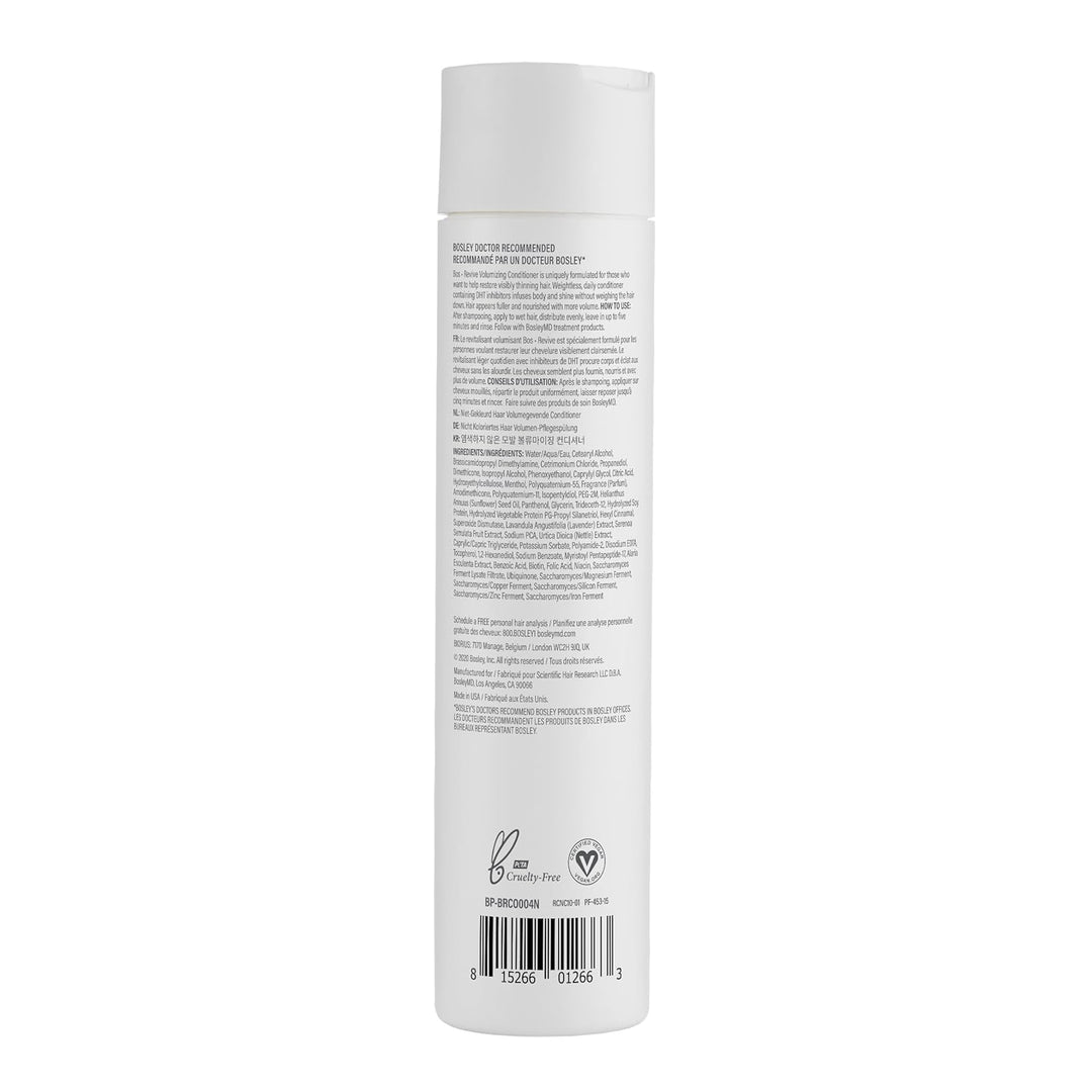 BosRevive - Acondicionador voluminizador para un cabello notablemen...
