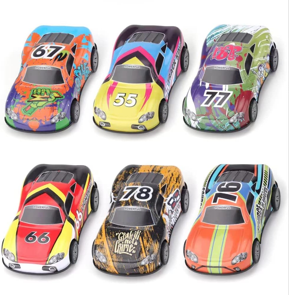 Juego de juguetes de autos de tracción de 42 pulgadas caja