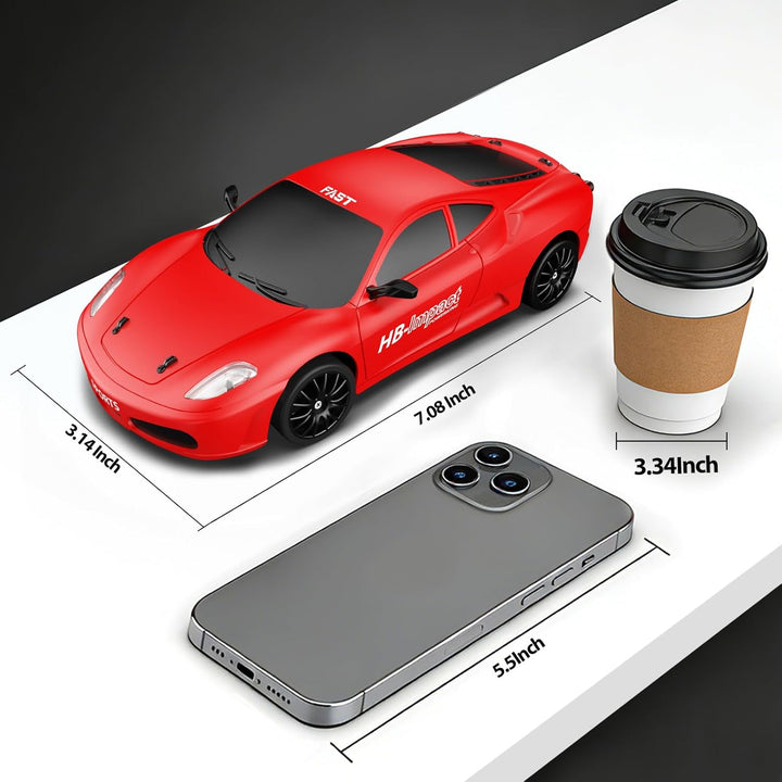 Auto de control remoto RC Drift Car 2.4GHz escala 1:24 4WD 15KM\/H...