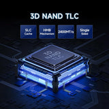 Fanxiang S880 NVMe SSD 2TB, PCIe 4.0 M.2 2280 SSD para juegos, 3D N...