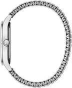 Caravelle by Bulova Reloj de Caballero Tradicional de Cuarzo de Acero Inoxidable con Calendario de 3 Agujas, Correa Expansion, 40mm