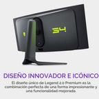Alienware AW3423DWF - Monitor curvo QD-OLED para juegos, 34 pulgada...