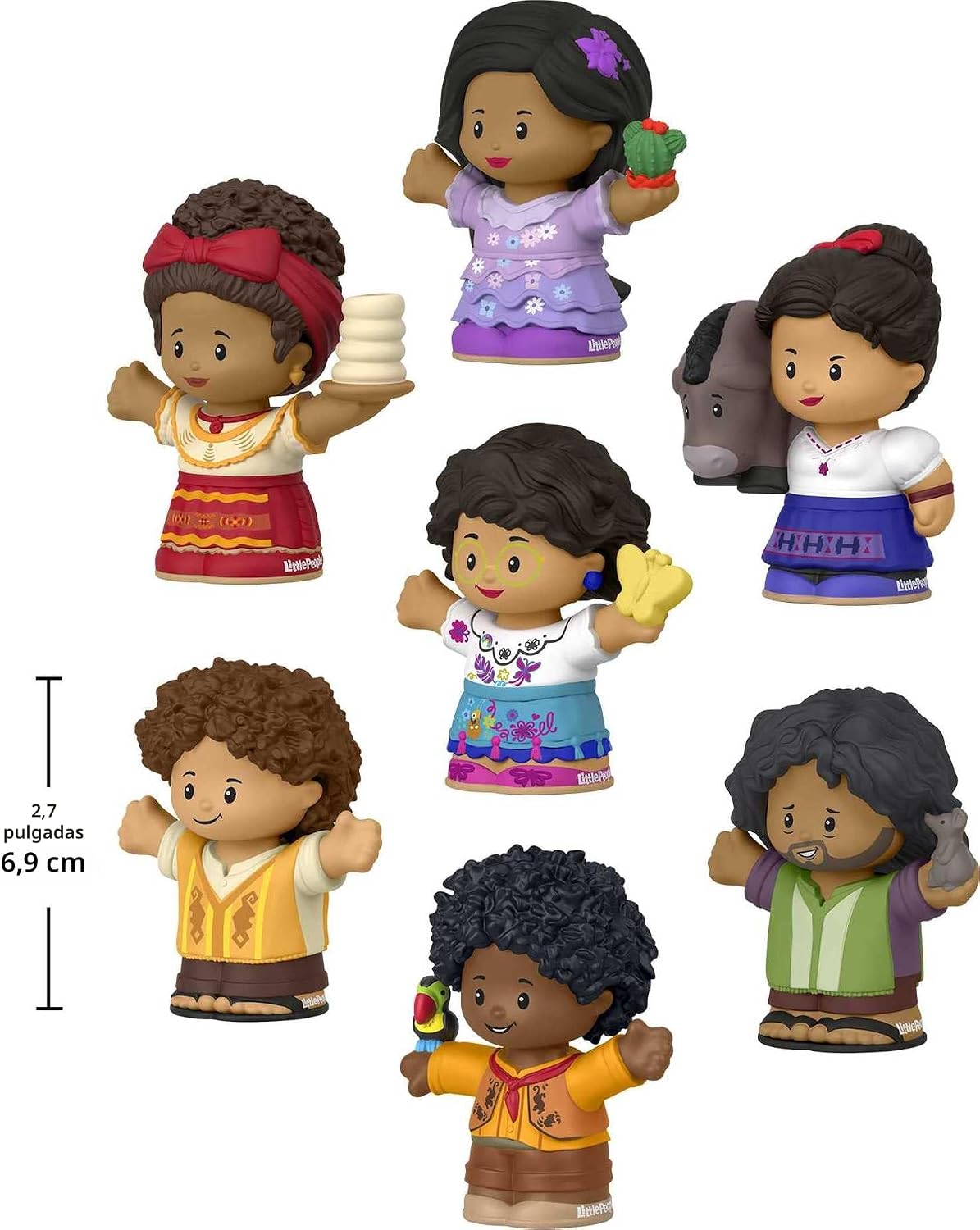 Fisher-Price Little People - Juego de figuras de Disney Encanto de 7