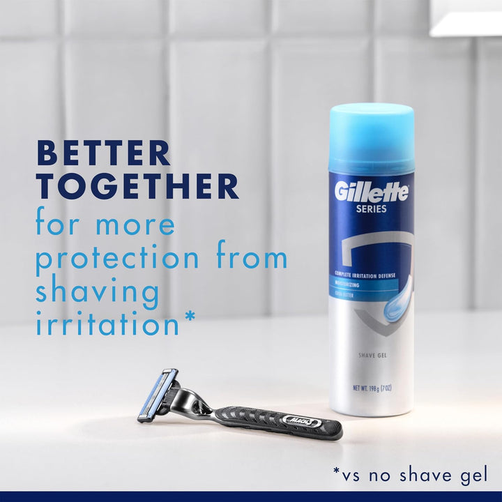Gillette Mach3 - Cuchillas de afeitar para hombres, repuestos de 3...